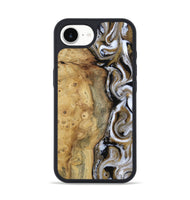 iPhone 17e Wood Phone Case - Paxton (Black & White, 814640)