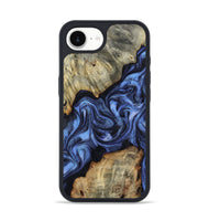 iPhone 17e Wood Phone Case - Westley (Blue, 814713)