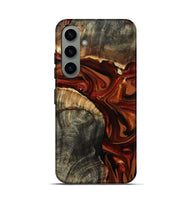 Galaxy S24 Wood Live Edge Phone Case - Alda (Red, 814787)