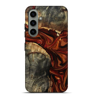 Galaxy S24 Plus Wood Live Edge Phone Case - Alda (Red, 814787)