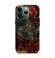 iPhone 13 Pro Wood Live Edge Phone Case - Malaki (Red, 814790)