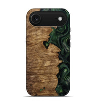 iPhone 17 Air Wood Live Edge Phone Case - Casimir (Green, 814791)