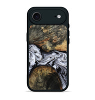 iPhone 17 Air Wood Phone Case - Ardis (Black & White, 814796)