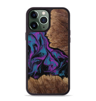 iPhone 13 Pro Max Wood Phone Case - Latonia (Purple, 814799)