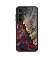 Galaxy S24 Wood Phone Case - Robyn (Red, 814805)