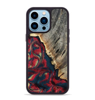 iPhone 14 Pro Max Wood Phone Case - Robyn (Red, 814805)