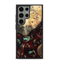 Galaxy S24 Ultra Wood Phone Case - Mariann (Red, 814806)