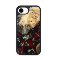 iPhone 16e Wood Phone Case - Mariann (Red, 814806)