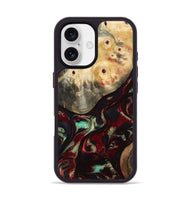 iPhone 17 Wood Phone Case - Mariann (Red, 814806)