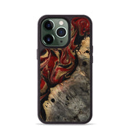 iPhone 13 Pro Wood Phone Case - Elda (Red, 814807)