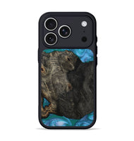 iPhone 17 Pro Wood Phone Case - Rubie (Blue, 814858)
