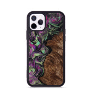 iPhone 11 Pro Wood Phone Case - Keaton (Purple, 814862)