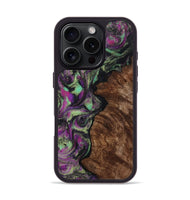 iPhone 16 Pro Wood Phone Case - Keaton (Purple, 814862)