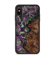 iPhone Xs Max Wood Phone Case - Keaton (Purple, 814862)