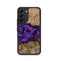 Galaxy S22 Wood Phone Case - Scarlet (Purple, 815215)