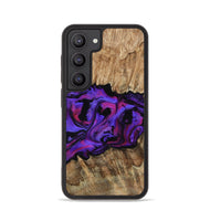 Galaxy S23 Wood Phone Case - Scarlet (Purple, 815215)
