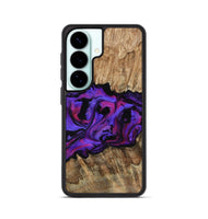 Galaxy S26 Wood Phone Case - Scarlet (Purple, 815215)