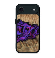 iPhone 17 Air Wood Phone Case - Scarlet (Purple, 815215)