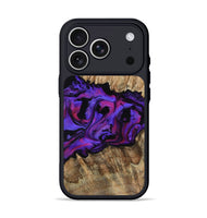 iPhone 17 Pro Wood Phone Case - Scarlet (Purple, 815215)