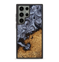 Galaxy S23 Ultra Wood Phone Case - Kathlyn (Black & White, 815216)