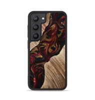 Galaxy S23 Wood Phone Case - Tylor (Red, 815302)