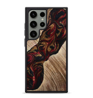 Galaxy S24 Ultra Wood Phone Case - Tylor (Red, 815302)