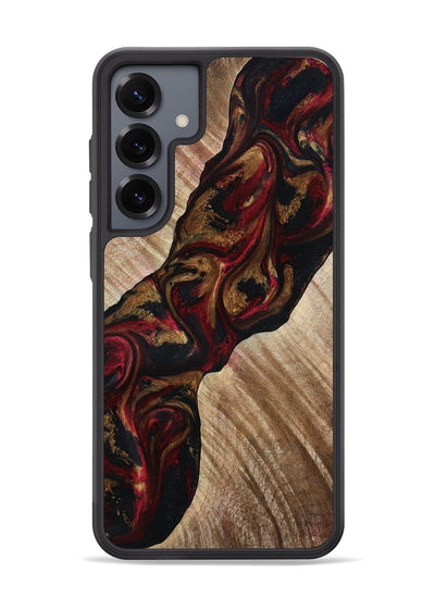 Galaxy S25 Plus Wood Phone Case - Tylor (Red, 815302)