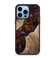 iPhone 14 Pro Max Wood Phone Case - Tylor (Red, 815302)