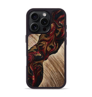 iPhone 16 Pro Wood Phone Case - Tylor (Red, 815302)