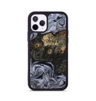 iPhone 11 Pro Wood Phone Case - Elaina (Black & White, 815305)