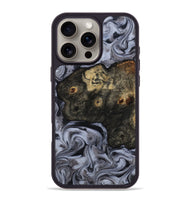 iPhone 16 Pro Max Wood Phone Case - Elaina (Black & White, 815305)
