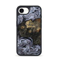 iPhone 16e Wood Phone Case - Elaina (Black & White, 815305)