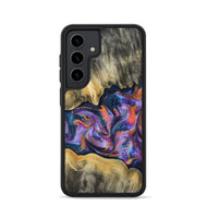 Galaxy S24 Wood Phone Case - Elma (Blue, 815337)