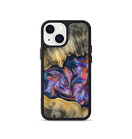 iPhone 13 mini Wood Phone Case - Elma (Blue, 815337)