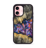 iPhone 16 Wood Phone Case - Elma (Blue, 815337)
