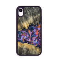 iPhone Xr Wood Phone Case - Elma (Blue, 815337)