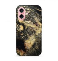 iPhone 16 Wood Live Edge Phone Case - Fannie (Wood Burl, 815453)