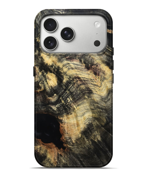 iPhone 17 Pro Max Wood Live Edge Phone Case - Fannie (Wood Burl, 815453)