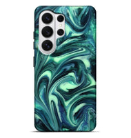 Galaxy S26 Ultra ResinArt Live Edge Phone Case - Keith (Black & White, 815457)