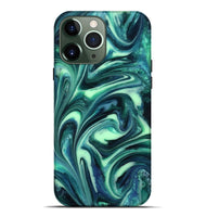 iPhone 13 Pro Max ResinArt Live Edge Phone Case - Keith (Black & White, 815457)