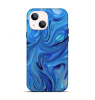 iPhone 13 ResinArt Live Edge Phone Case - Scout (Blue, 815466)