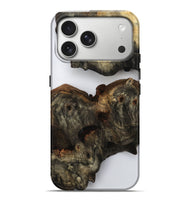 iPhone 17 Pro Max Wood Live Edge Phone Case - Minta (Clear, 815474)