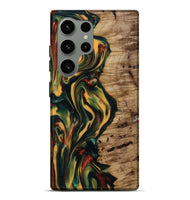 Galaxy S24 Ultra Wood Live Edge Phone Case - Danny (Green, 815477)