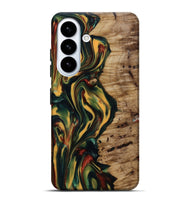 Galaxy S26 Plus Wood Live Edge Phone Case - Danny (Green, 815477)