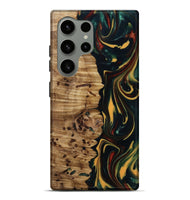 Galaxy S24 Ultra Wood Live Edge Phone Case - Darla (Green, 815478)