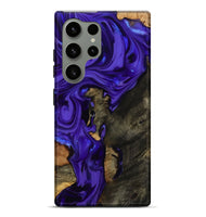 Galaxy S24 Ultra Wood Live Edge Phone Case - Roxane (Purple, 815485)