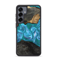 Galaxy S25 Plus Wood Phone Case - Nya (Blue, 815492)