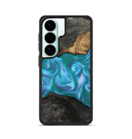 Galaxy S26 Wood Phone Case - Nya (Blue, 815492)