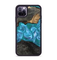 iPhone 11 Pro Max Wood Phone Case - Nya (Blue, 815492)