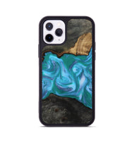 iPhone 11 Pro Wood Phone Case - Nya (Blue, 815492)